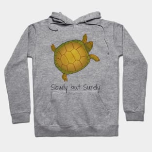 Turtle - Slowly but Surely - Lazy Animals Hoodie